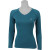Thermal Underwear Women's Russian Winter T-shirt L / S Turquoise 