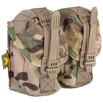 Quick-Access Grenade Pouch for 2 Grenades-3