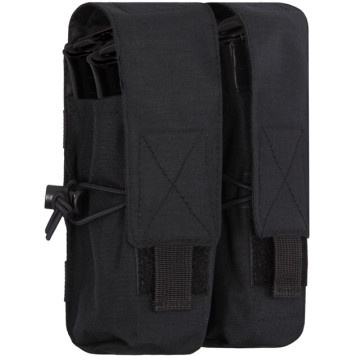 Tactical AK Magazine Pouch for 4 Mags with Elastic Retention-2