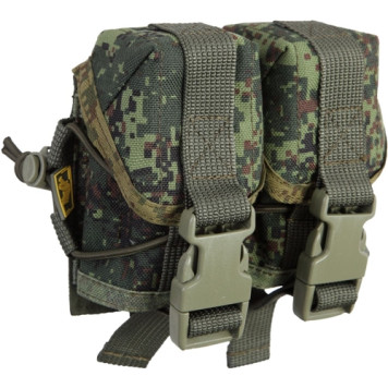 Dual Grenade Pouch with Adjustable Flap-1