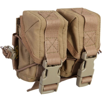 Dual Grenade Pouch with Adjustable Flap-3