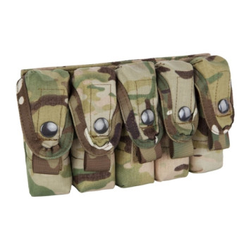 5-Shot Grenade Pouch for Tactical Gear