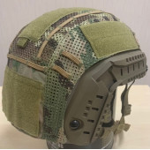 MARITIME Helmet Mesh Cover with VELCRO-TAN