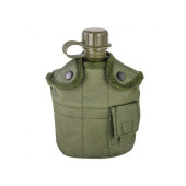 1L Military Canteen with Camo Cover & Aluminum Pot 1L Military Canteen with Camo Cover & Aluminum Pot