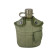 1L Military Canteen with Camo Cover & Aluminum Pot