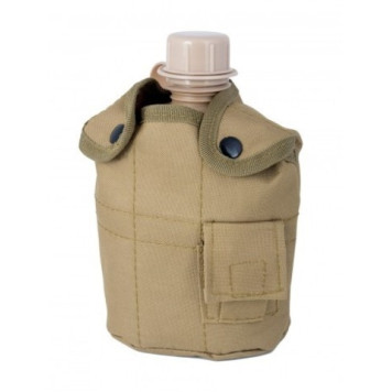 1L Military Canteen with Camo Cover & Aluminum Pot-6