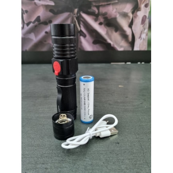 Tactical LED Flashlight 10W T6 COB-1