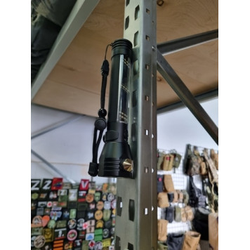 Tactical LED Flashlight with Hammer (1019)-4