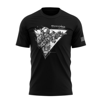 Camouflage Anti-Terror Triangle T-Shirt-3