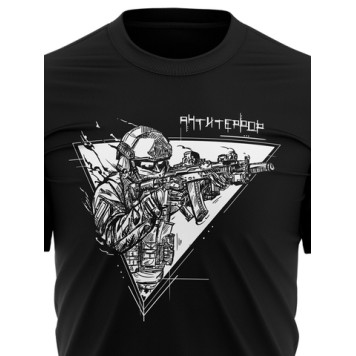 Camouflage Anti-Terror Triangle T-Shirt-4