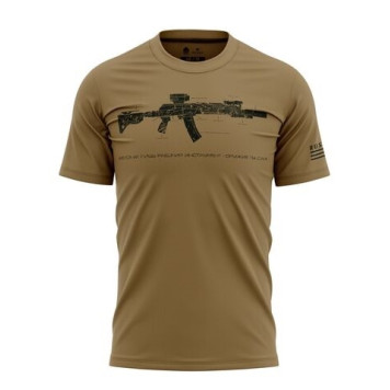 Camouflage T-Shirt "You Are the Weapon"-3