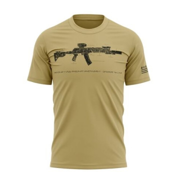 Camouflage T-Shirt "You Are the Weapon"-6