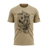 Camouflage T-Shirt "The Path of Duty" Camouflage T-Shirt "The Path of Duty"