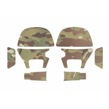 FCS AMP Camouflage Headset Sticker Kit