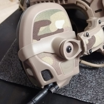 FCS AMP Camouflage Headset Sticker Kit-3