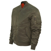 Men`s Bomber Jacket - Military Style & All-Weather Comfort