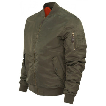 Men`s Bomber Jacket - Military Style & All-Weather Comfort