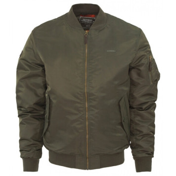 Men`s Bomber Jacket - Military Style & All-Weather Comfort-1