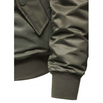 Men`s Bomber Jacket - Military Style & All-Weather Comfort-4