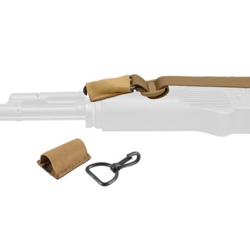 DOLG m3 Olive Weapon Sling with Camo Pad-9