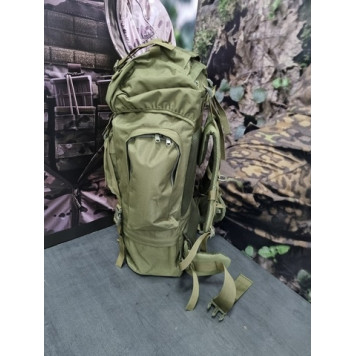Tactical Duffel Bag Backpack with Frame (75L)-1