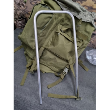 Tactical Duffel Bag Backpack with Frame (75L)-10