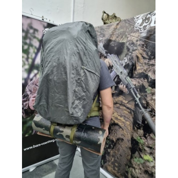 Tactical Duffel Bag Backpack with Frame (75L)-12