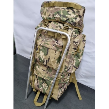Tactical Duffel Bag Backpack with Frame (75L)-23