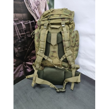 Tactical Duffel Bag Backpack with Frame (75L)-31