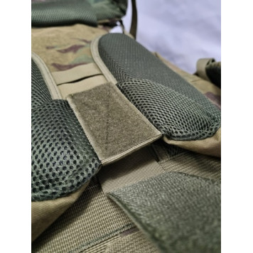 Tactical Duffel Bag Backpack with Frame (75L)-37