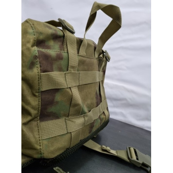 Tactical Duffel Bag Backpack with Frame (75L)-38