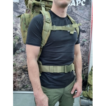 Tactical Duffel Bag Backpack with Frame (75L)-41