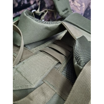 Tactical Duffel Bag Backpack with Frame (75L)-5
