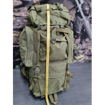 Tactical Duffel Bag Backpack with Frame (75L)-8