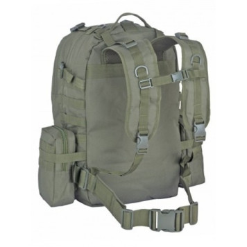 FORTRESS Tactical Backpack with Waist Bag and 2 Pouches (40L)-1