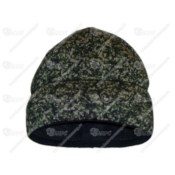 Insulated Camouflage Beanie with Fleece Lining-1