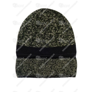Insulated Camouflage Beanie with Fleece Lining-2