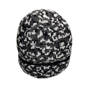 Insulated Camouflage Beanie with Fleece Lining-5