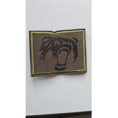 Fierce Bear Embroidered Patch