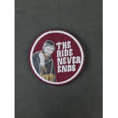 Embroidered Chevron Patch (2160) THE AIDT NEVER ENDS