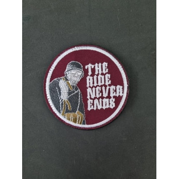 Embroidered Chevron Patch (2160) THE AIDT NEVER ENDS