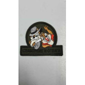 Courage and Wit Embroidered Patch