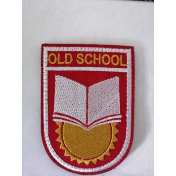 Old School Embroidered Patch 3041
