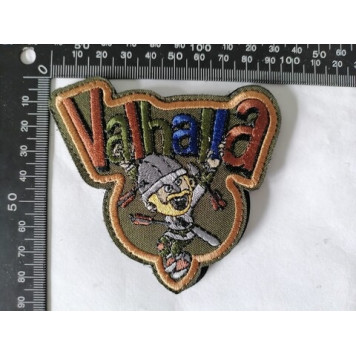 Valhalla Viking Embroidered Patch-1