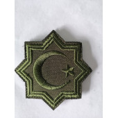 Chevron 3075 - Moon in Octagon