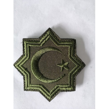 Chevron 3075 - Moon in Octagon