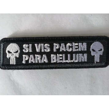 Embroidered Chevron "Si Vis Pacem Para Bellum"