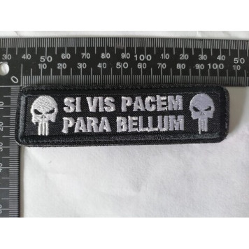 Embroidered Chevron "Si Vis Pacem Para Bellum"-1