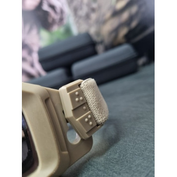 Tactical Anti-Shrapnel Goggles Kit with Interchangeable Lenses-5