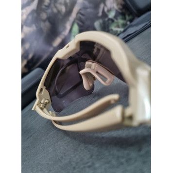 Tactical Anti-Shrapnel Goggles Kit with Interchangeable Lenses-7